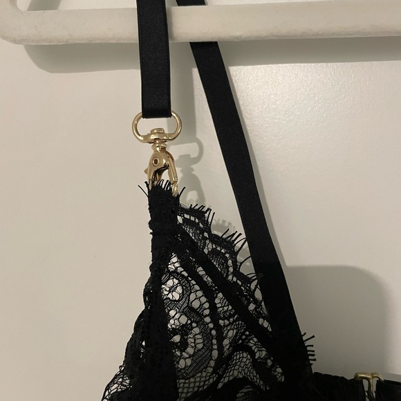 Gooseberry Intimates Black Bodysuit - Picture 4 of 5